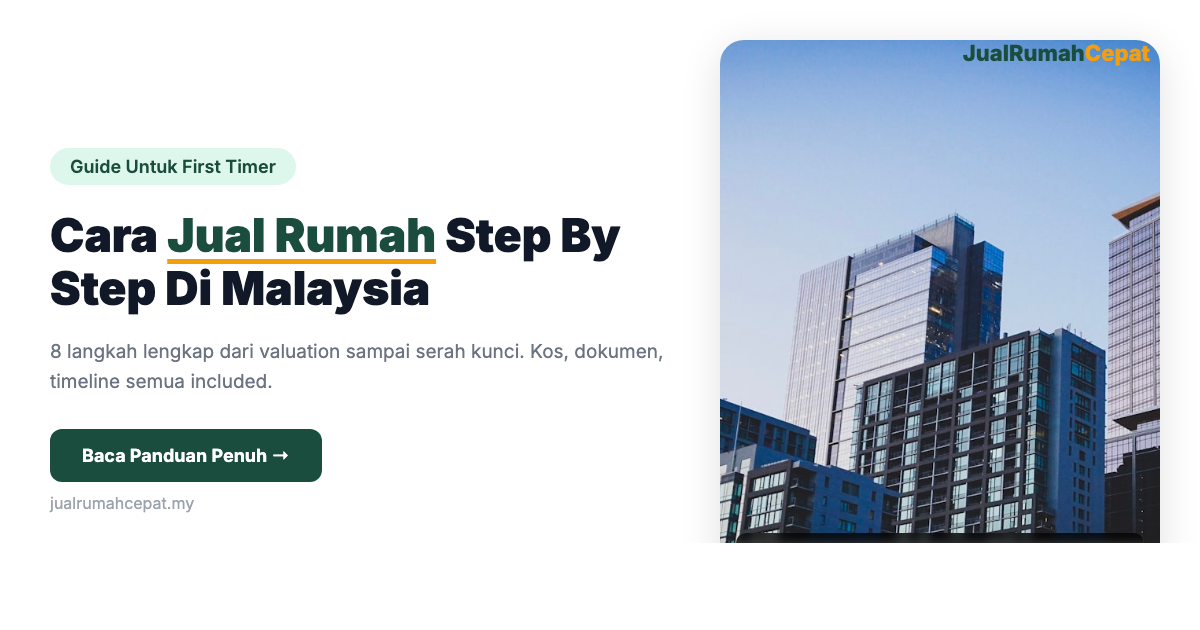 Cara Jual Rumah Step By Step