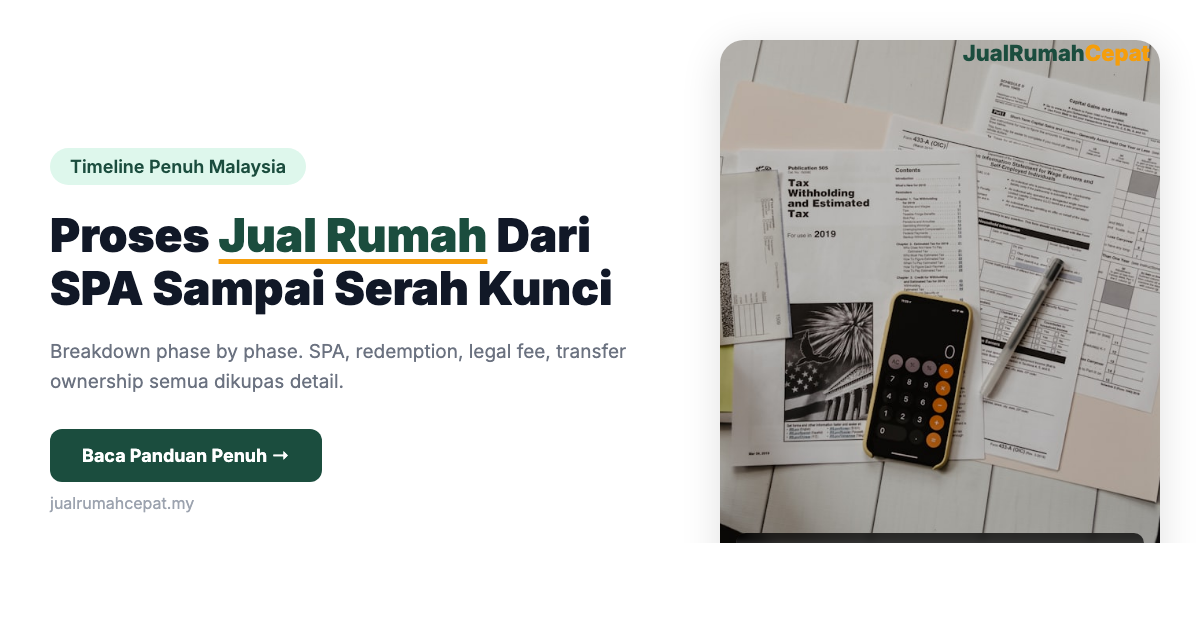 Proses Jual Rumah Dari SPA